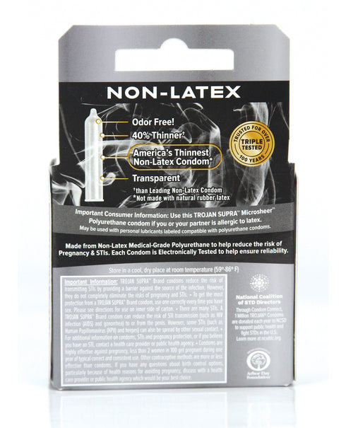 Trojan Supra Ultra-Thin Polyurethane Box 3